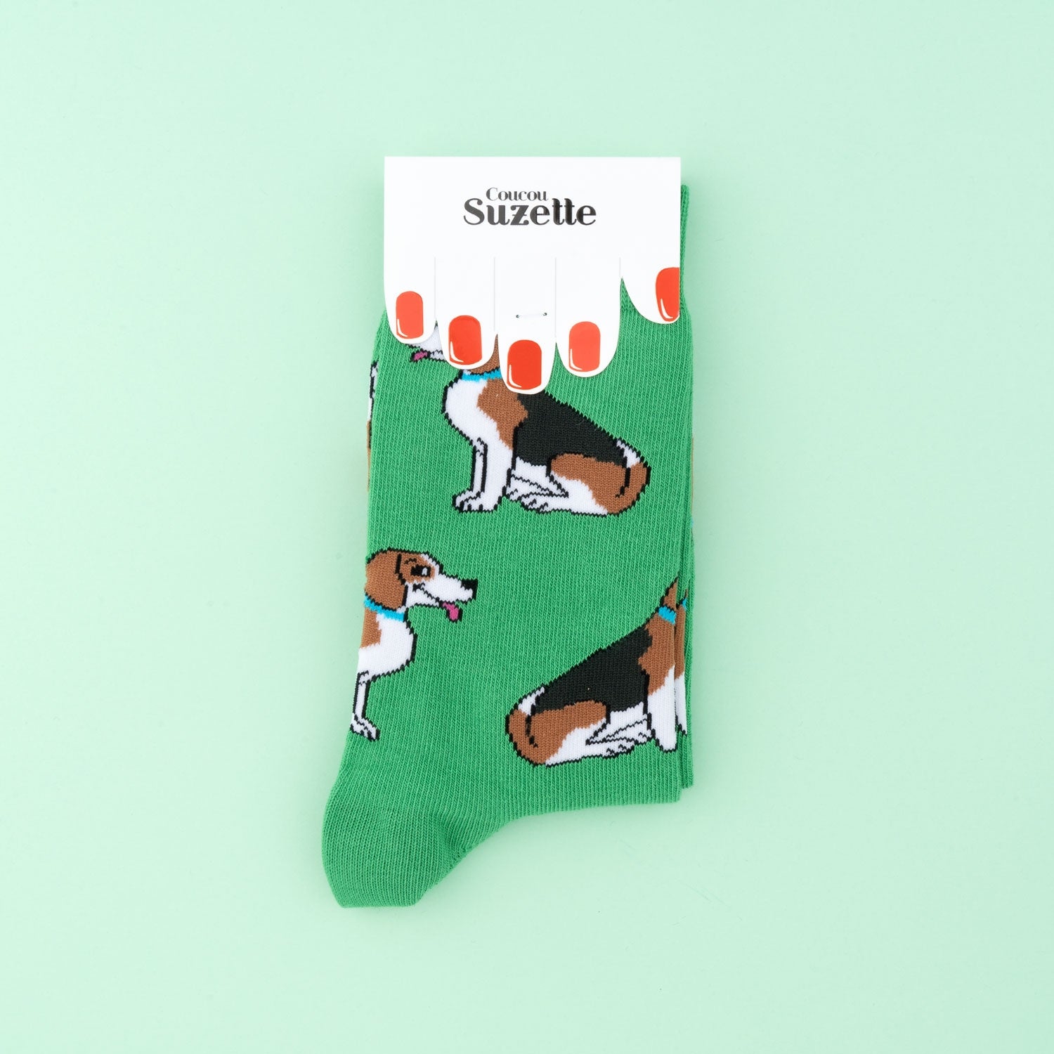 Beagle Cotton Socks - COUCOU SUZETTE