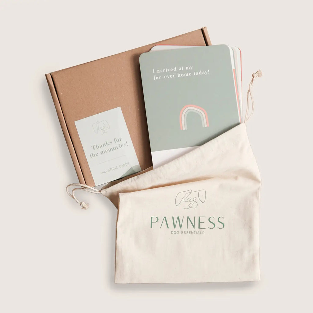 Cartes de jalons pour chiots - PAWNESS