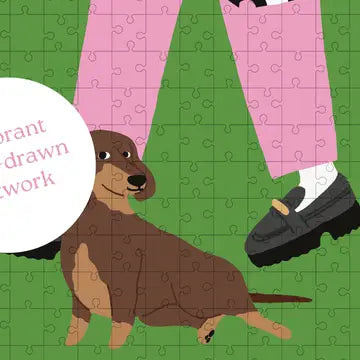 Puzzle "The grass is greener under my wiener" - TYPEALIVE