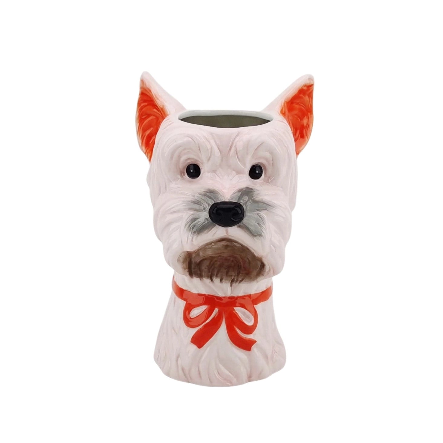 Dog-shaped flower vase - Pink/Orange - HOUSEVITAMIN