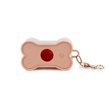 Distributeur de sacs en forme de biscuit beige - BALVI