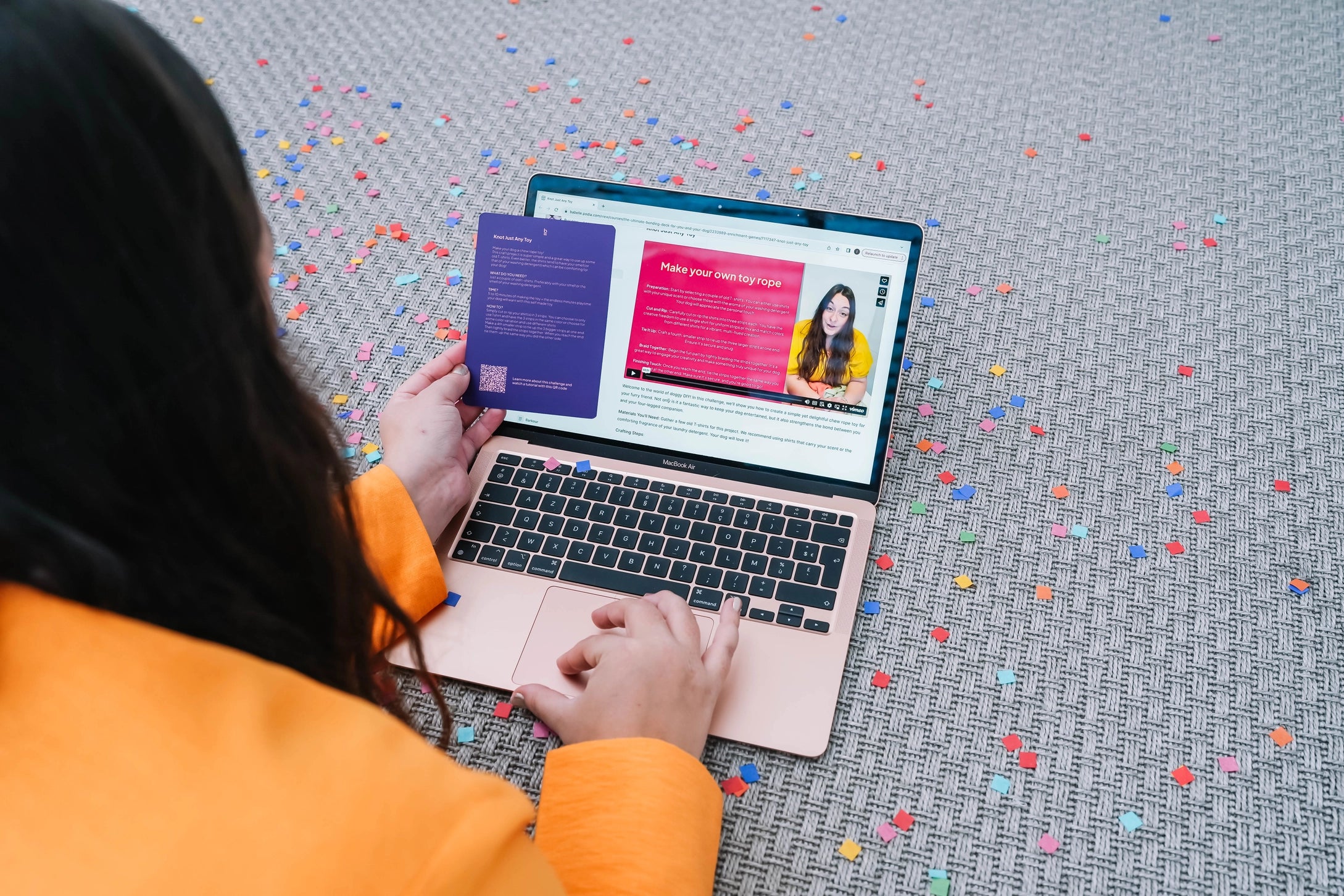 Joyful Woof Card Game - BABELLE FOR DOGS