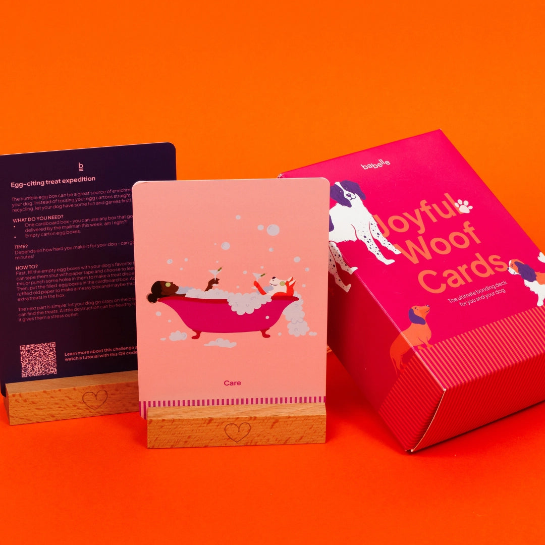 Joyful Woof Card Game - BABELLE FOR DOGS