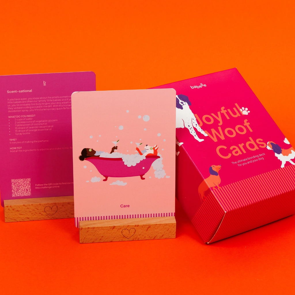 Joyful Woof Card Game - BABELLE FOR DOGS
