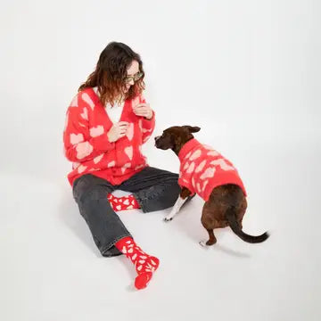 Chaussettes coeurs - THE FURRY FOLKS