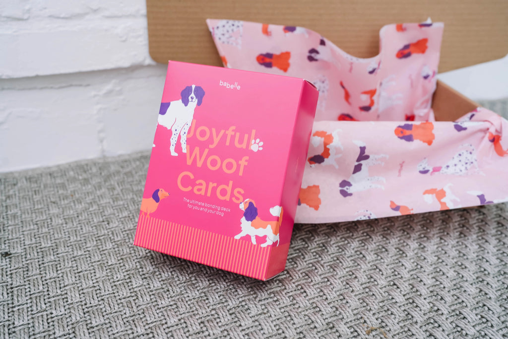 Joyful Woof Card Game - BABELLE FOR DOGS