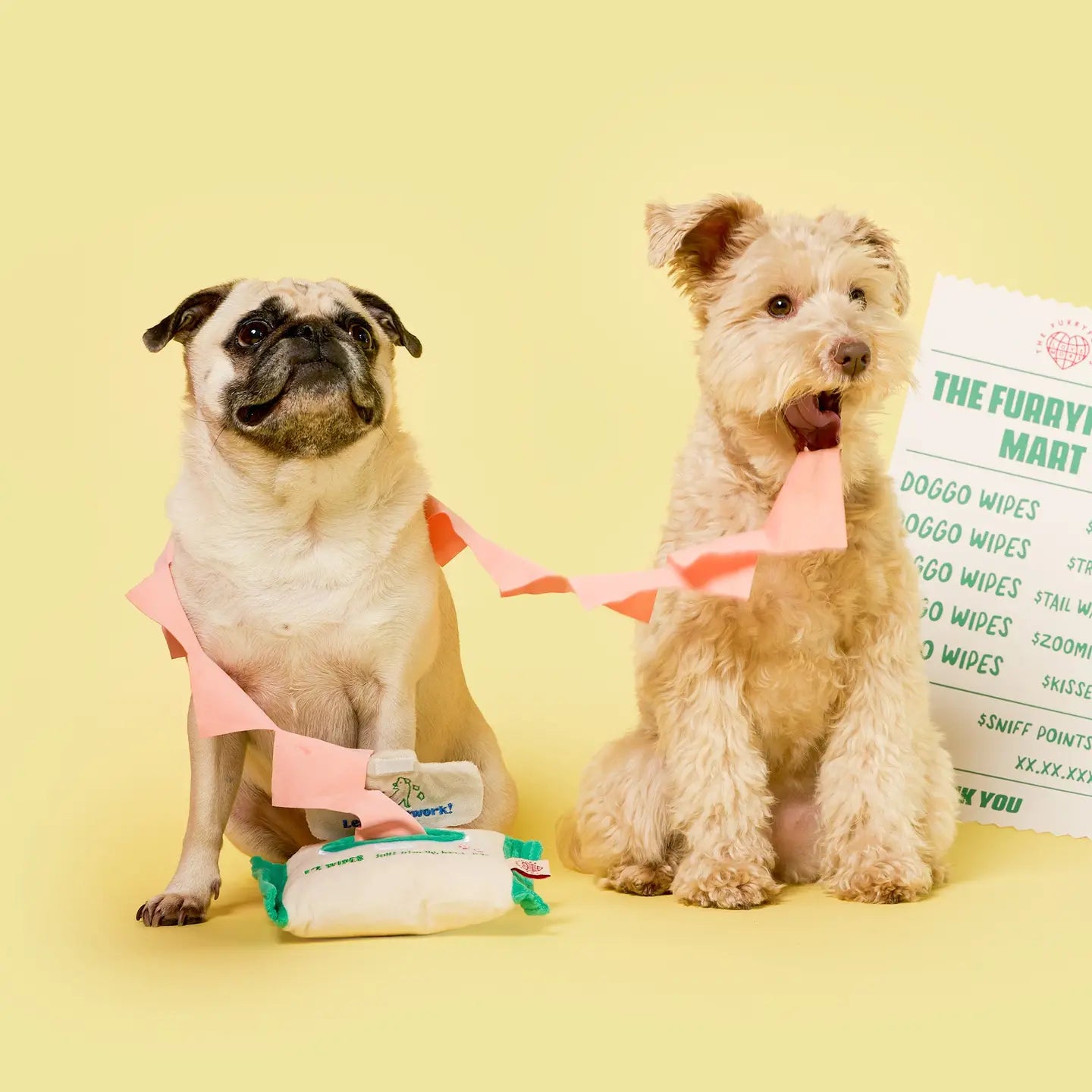 Jouet lingettes - THE FURRYFOLKS