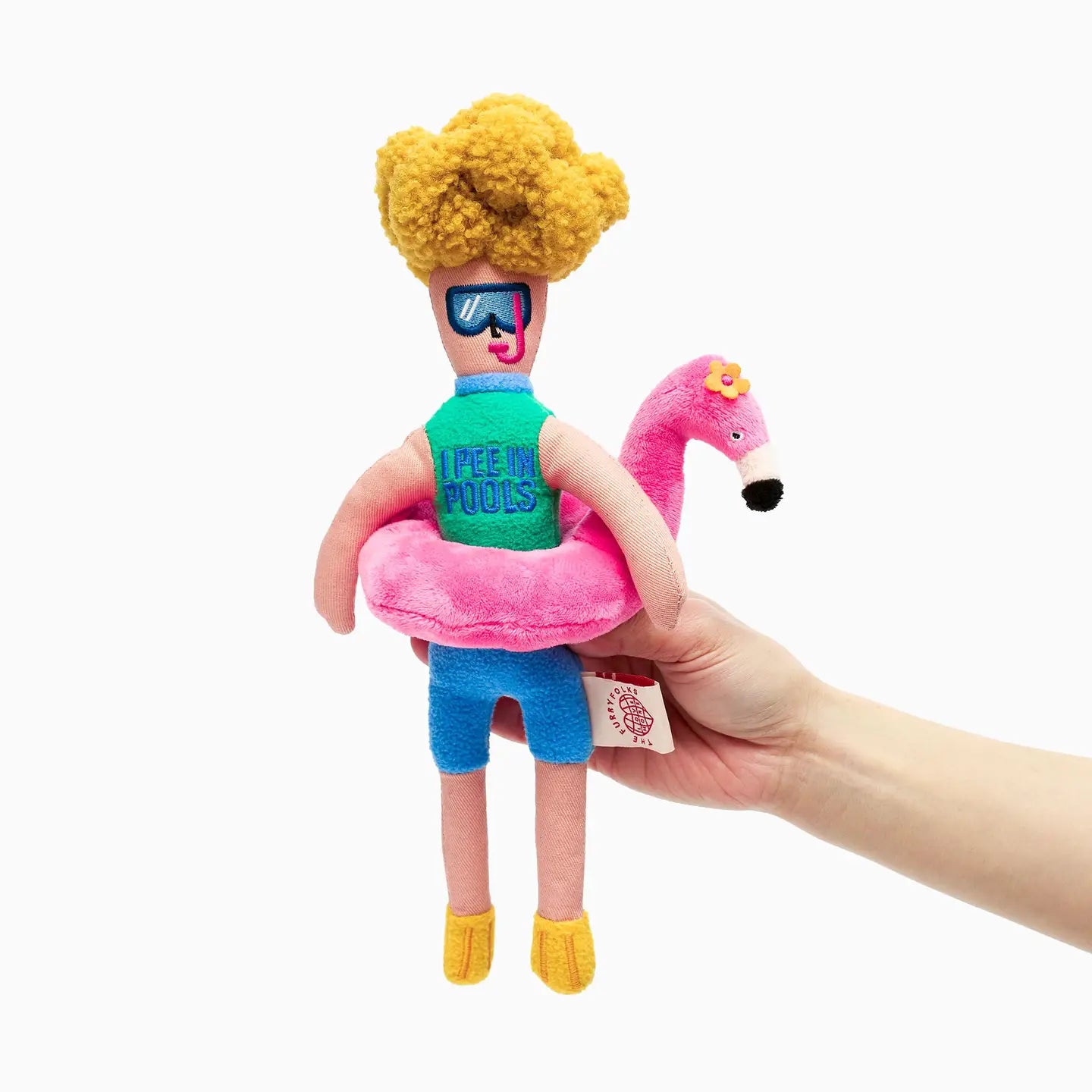 Jouet Hooman Flamingo - THE FURRYFOLKS