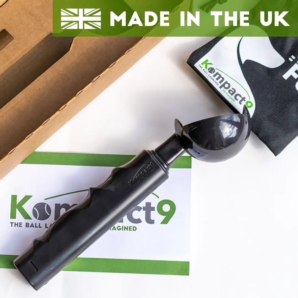 Retractable ball launcher - KOMPACT9