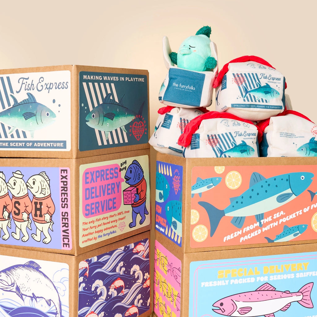 Jouet Fish Express - THE FURRYFOLKS