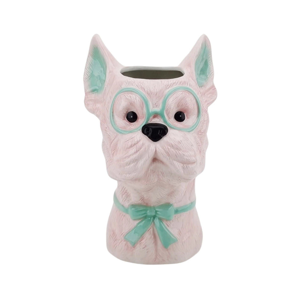 Vase à fleurs chien - Rose/Menthe - HOUSEVITAMIN