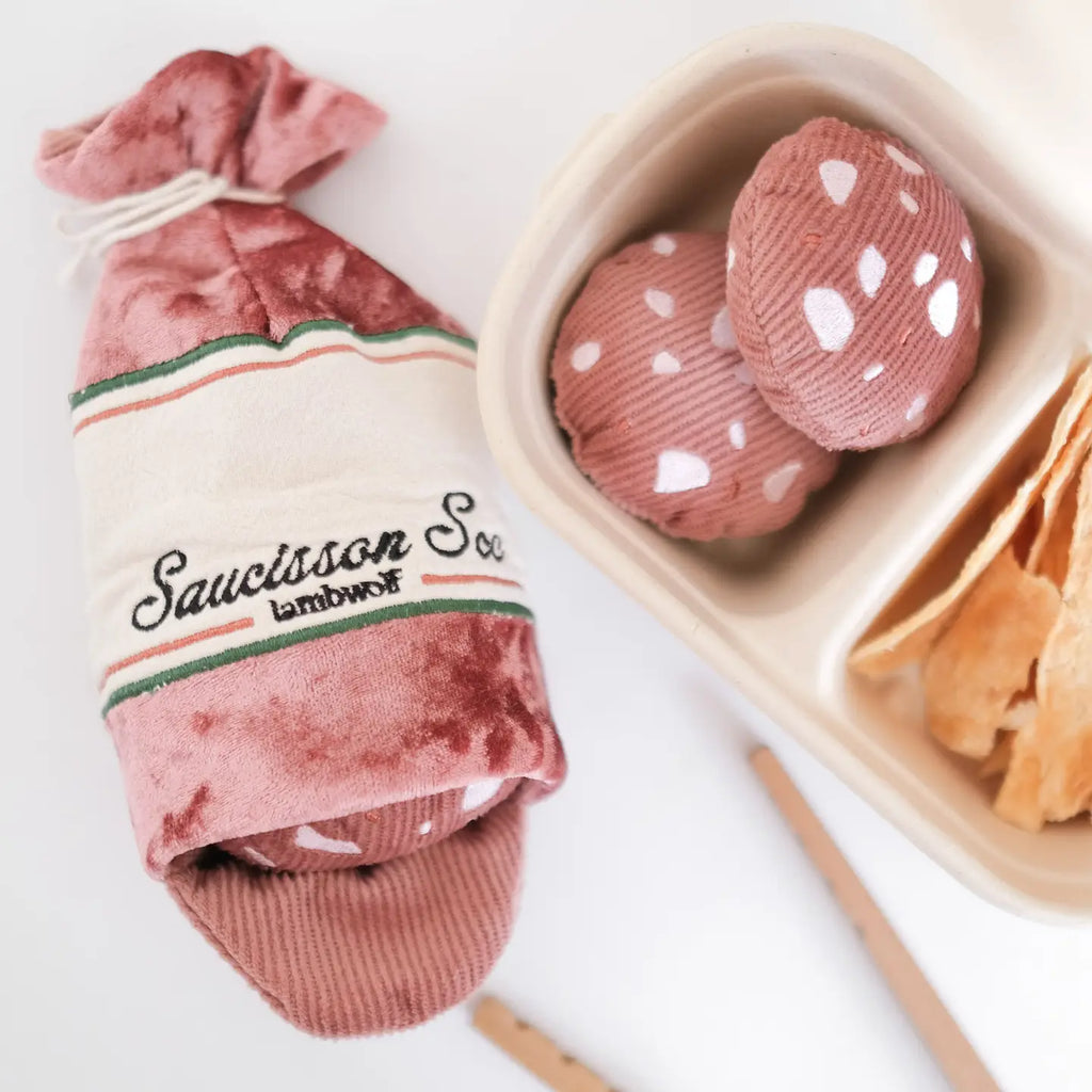 Jouet saucisson sec - LAMBWOLF COLLECTIVE