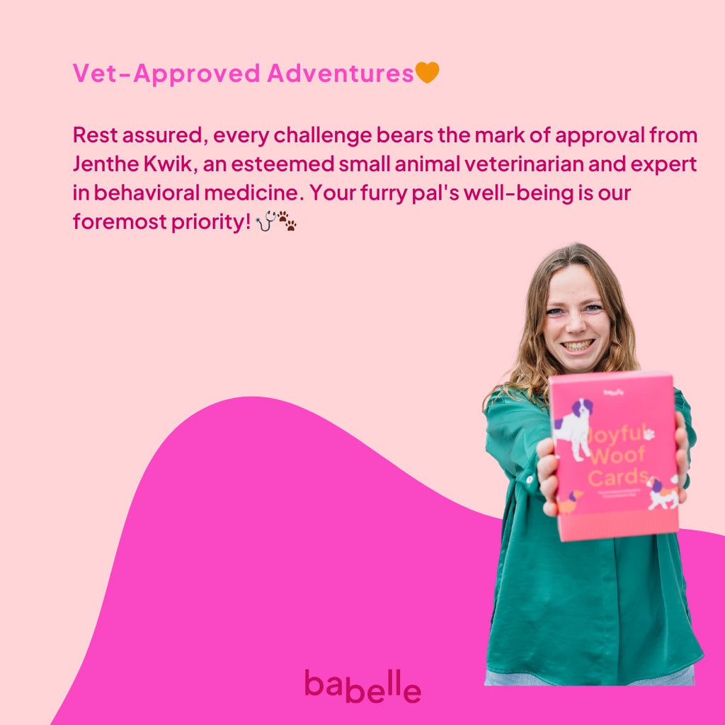 Joyful Woof Card Game - BABELLE FOR DOGS