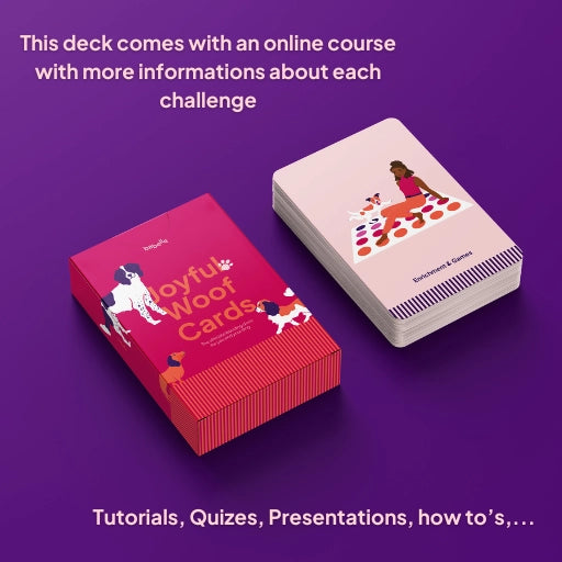 Joyful Woof Card Game - BABELLE FOR DOGS