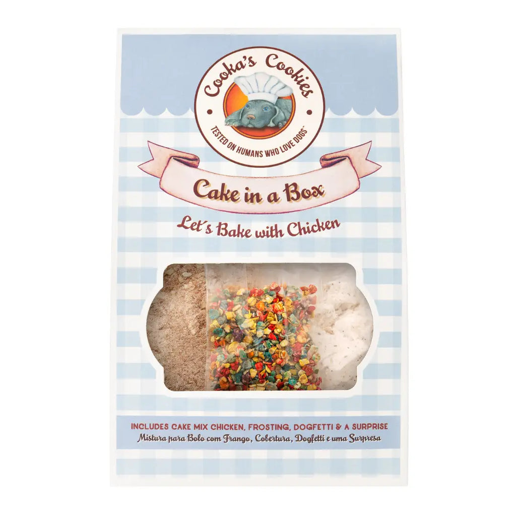 Gâteau en boîte-Kit de gâteau d'anniversaire à faire soi-même- COOKA'S COOKIES