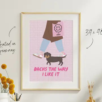 Puzzle "Dachs the way I like it" - TYPEALIVE