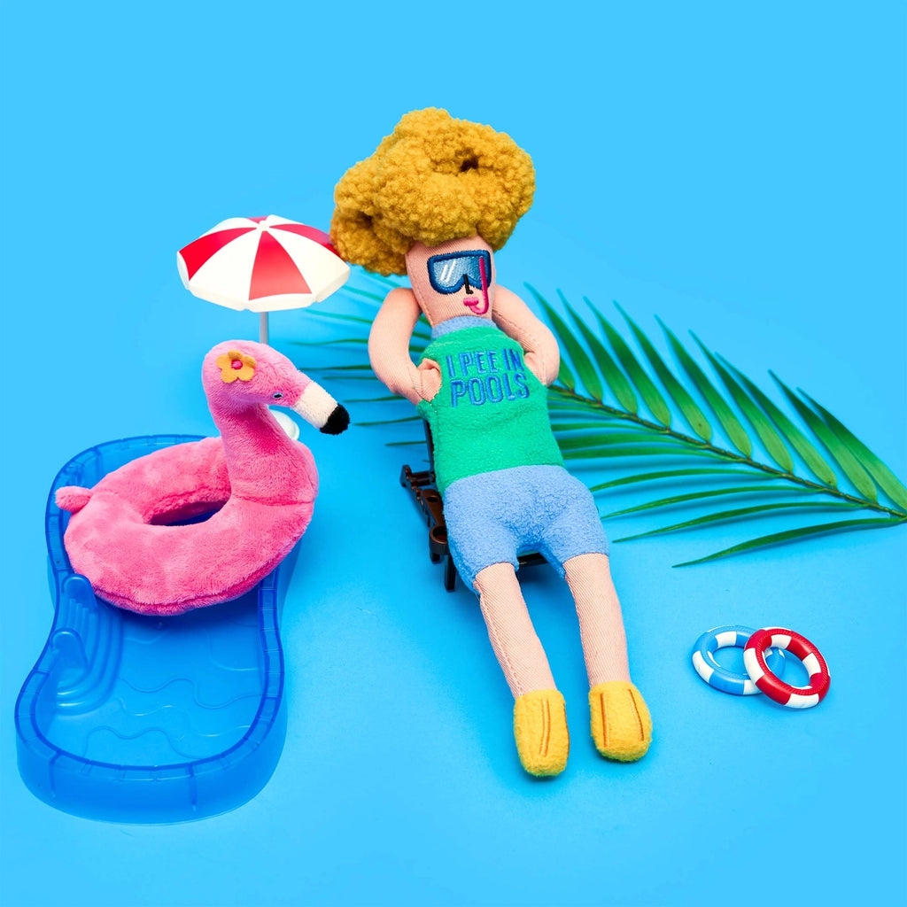 Jouet Hooman Flamingo - THE FURRYFOLKS