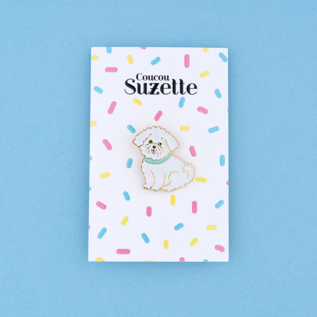 Pin's Bichon - COUCOU SUZETTE