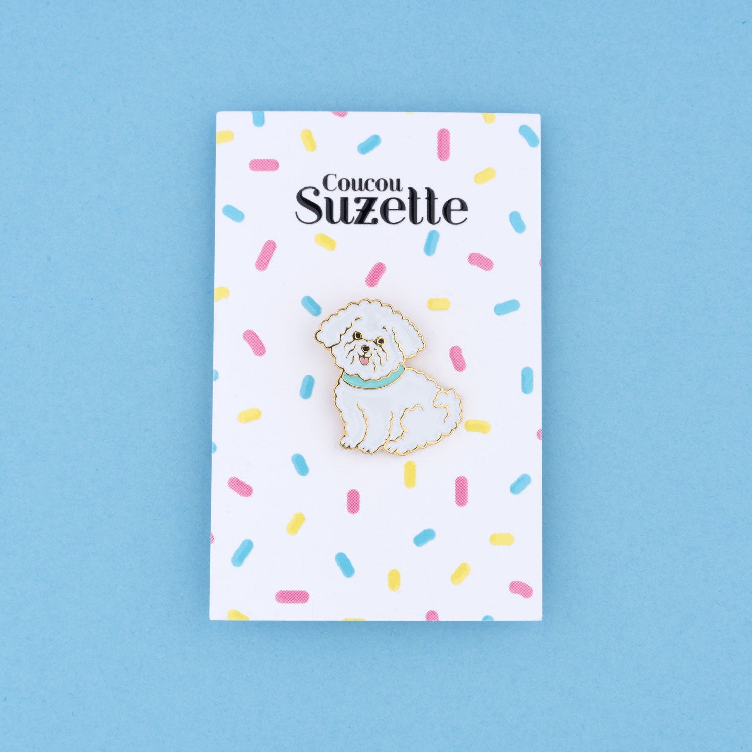 Pin's Bichon - COUCOU SUZETTE