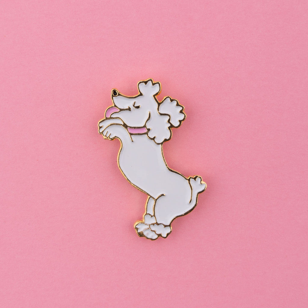 Pin's Caniche - COUCOU SUZETTE