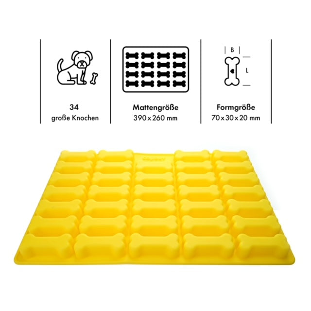 Bone-shaped baking mat - COLLORY