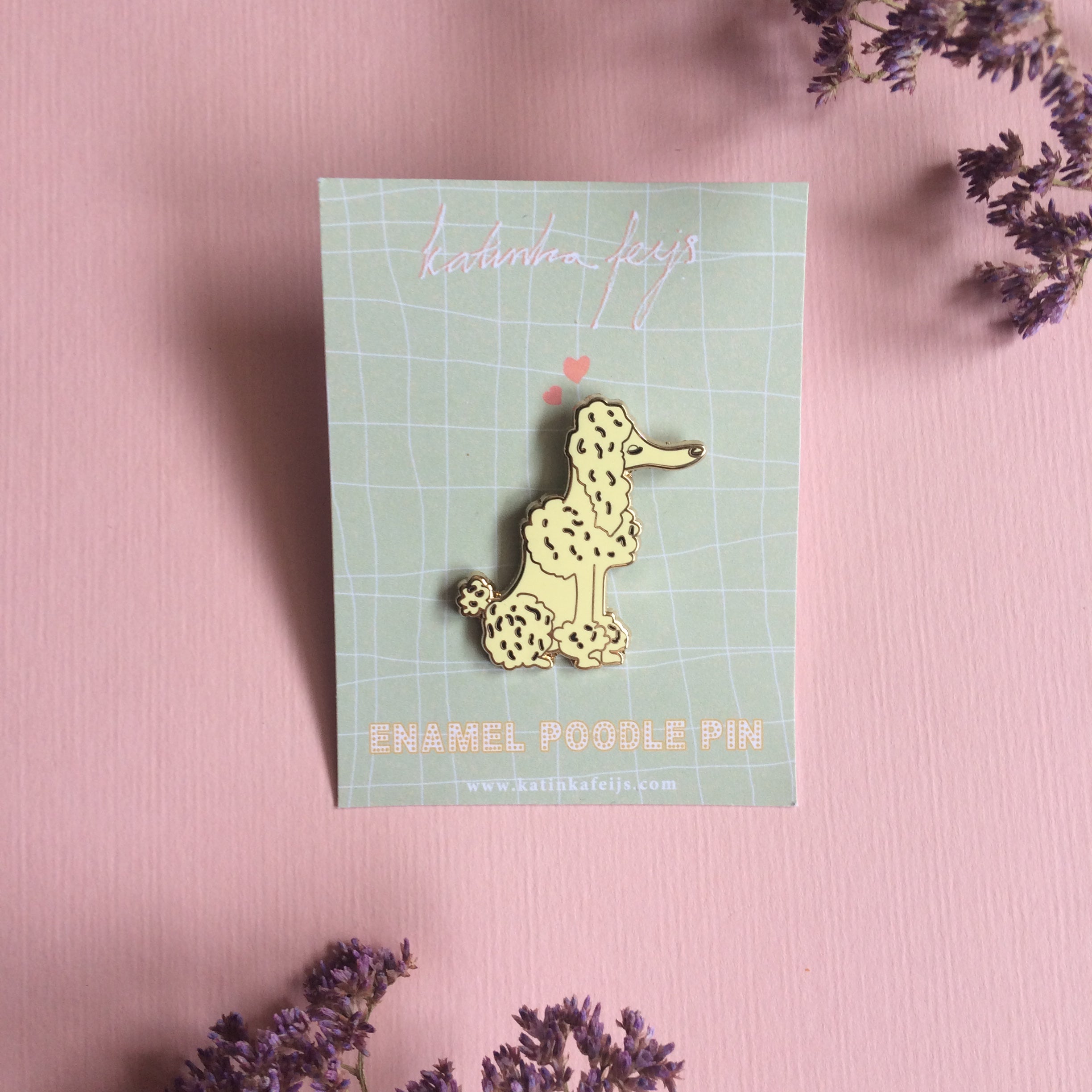 Poodle pin - KATINKA FEIJS