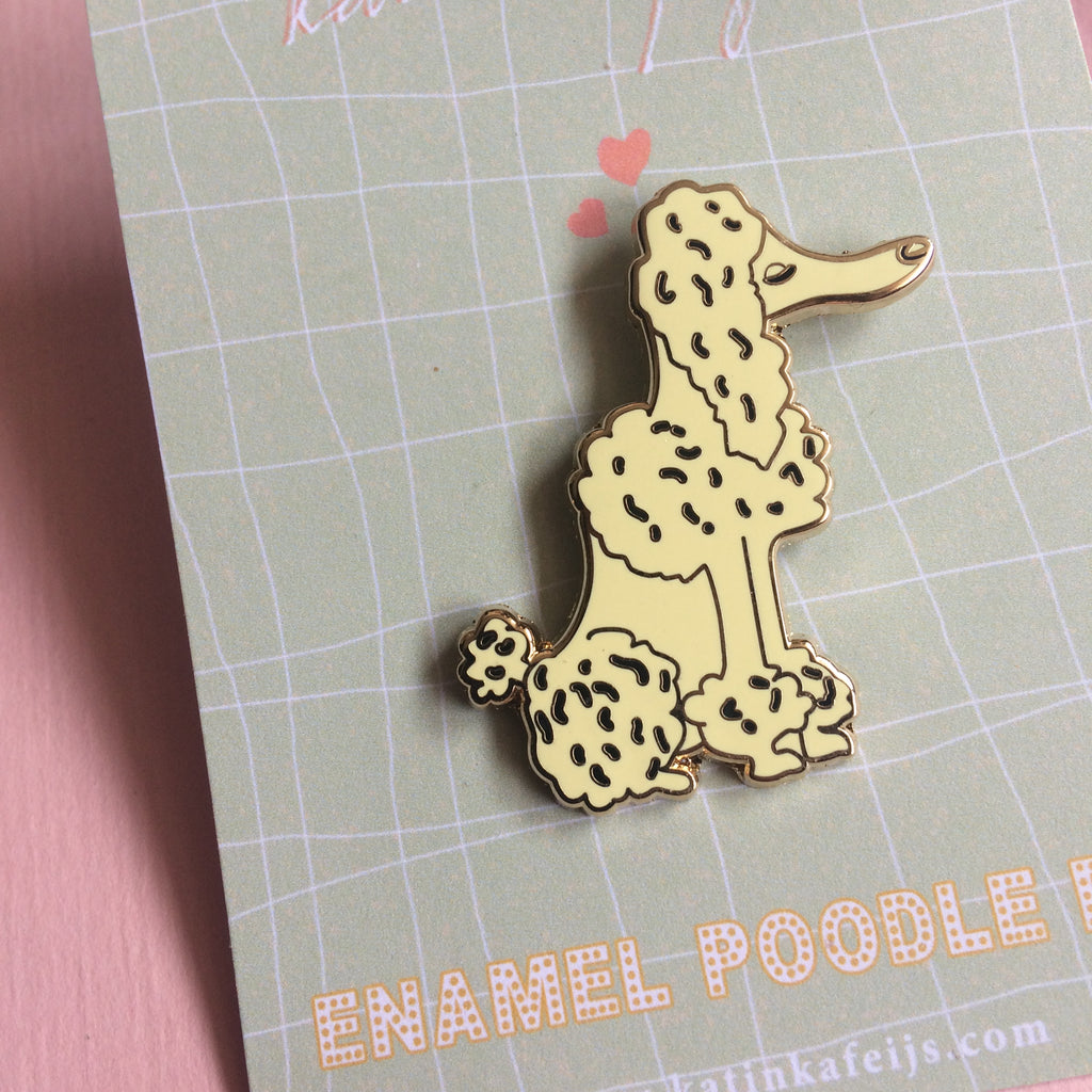 Pin's caniche - KATINKA FEIJS