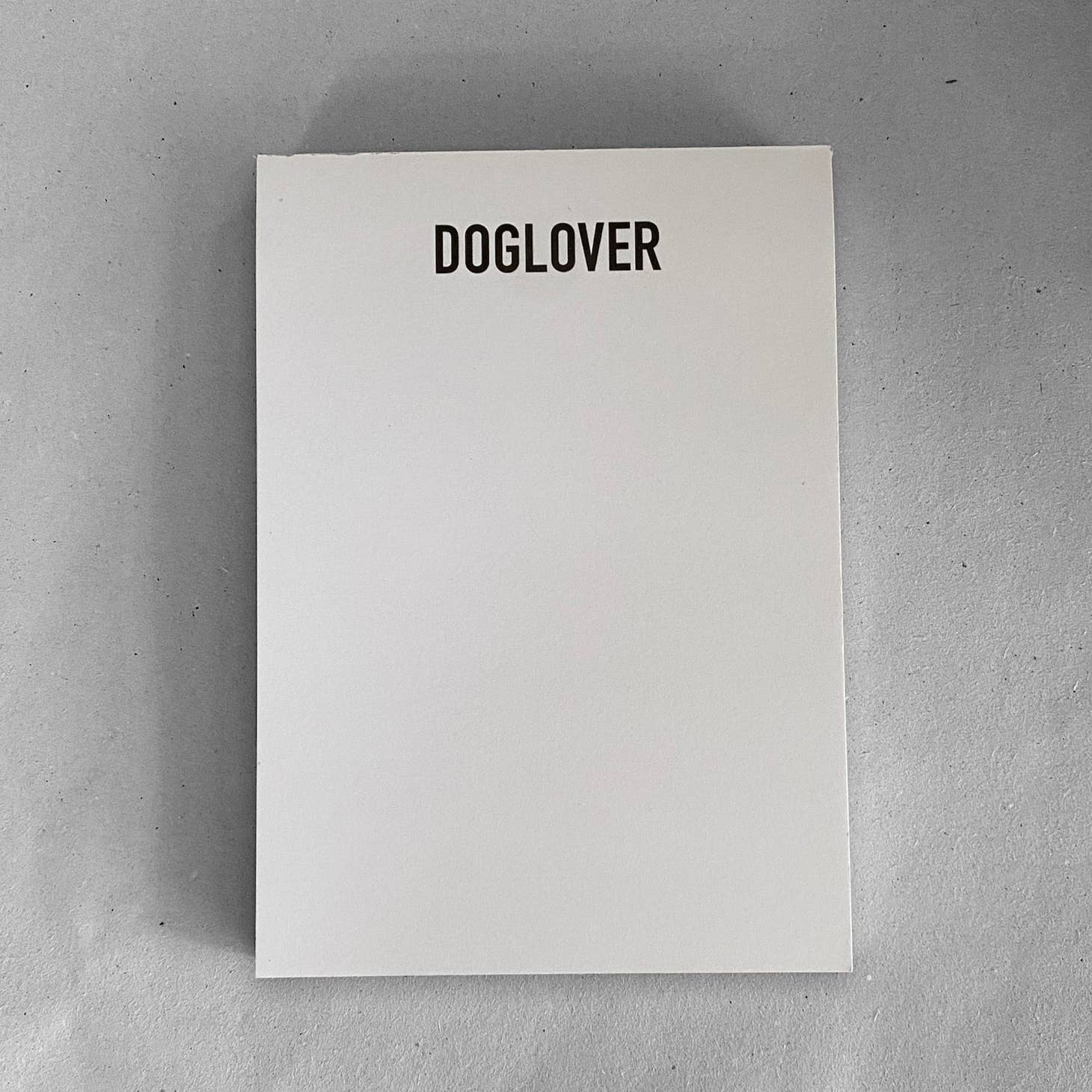 Dog Lover Notepad - LIEBLINGSPFOTE