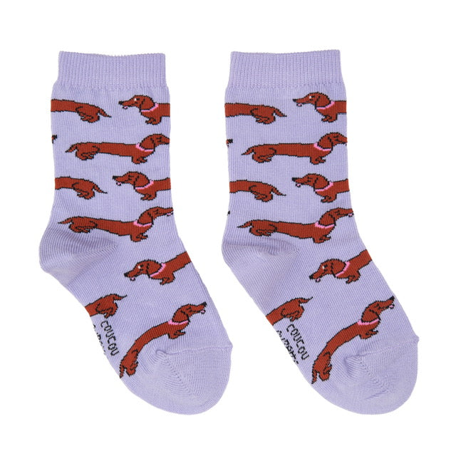Children's Dachshund Socks 24/26 - COUCOU SUZETTE