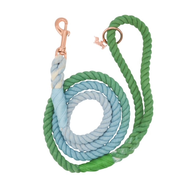Laisse en corde Mint - SASSY WOOF