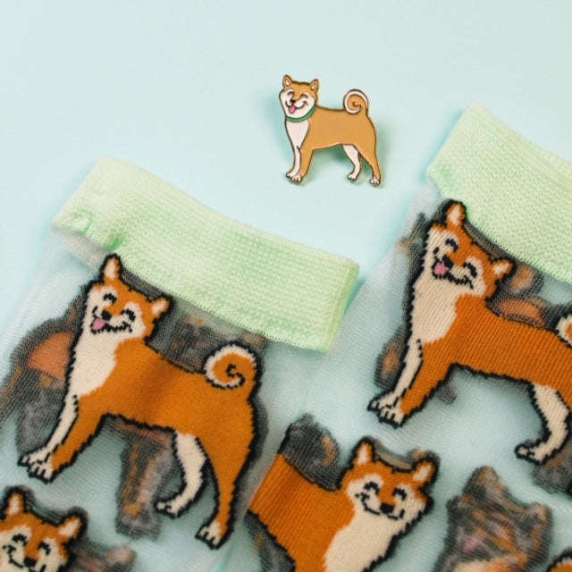 Chaussettes transparentes Shiba - COUCOU SUZETTE