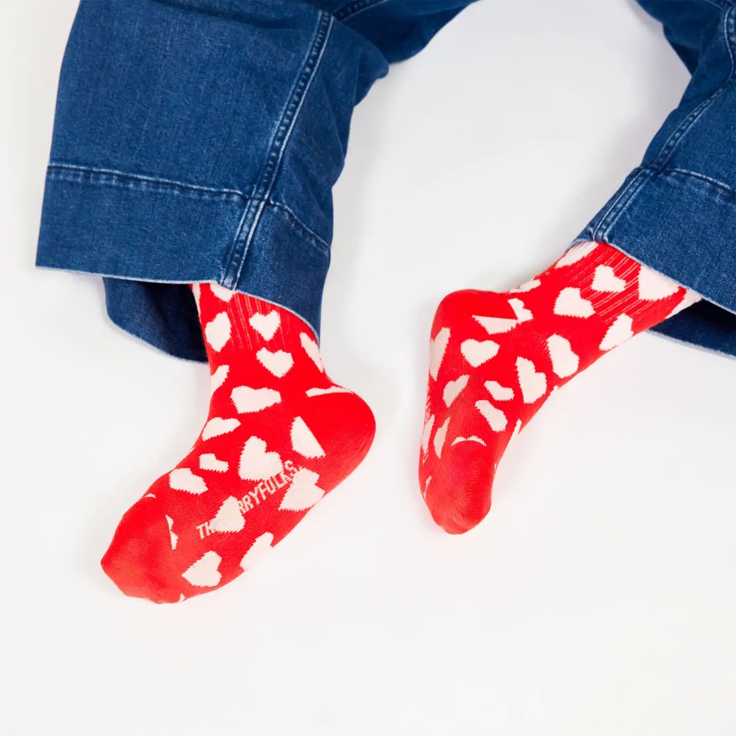 Chaussettes coeurs - THE FURRY FOLKS