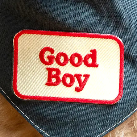 Iron-on merit badge GOOD BOY - SCOUT'S HONOUR
