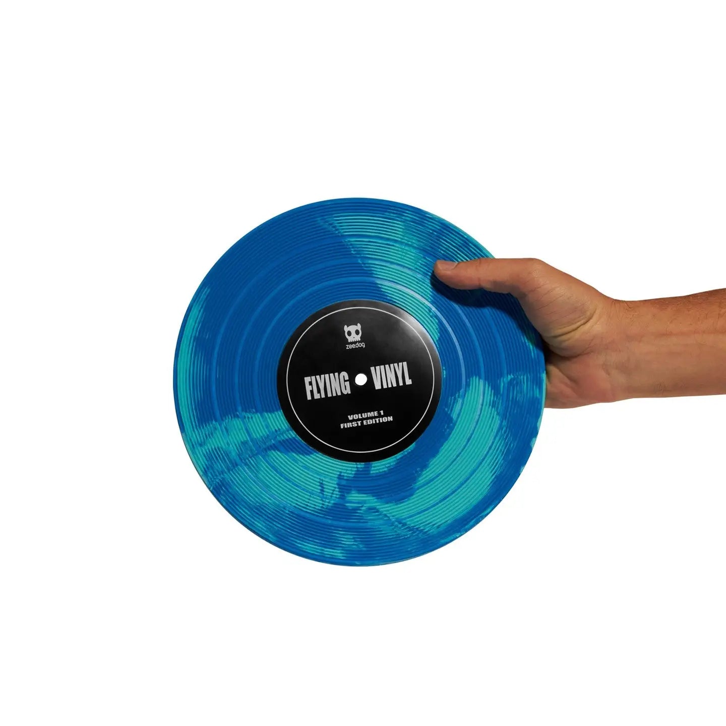 Frisbee vinyle bleu - HUNDOG