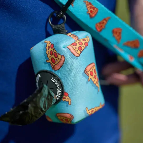 Drippy Pizza Dog Poop Bag Dispenser - LUVA-BULLZ