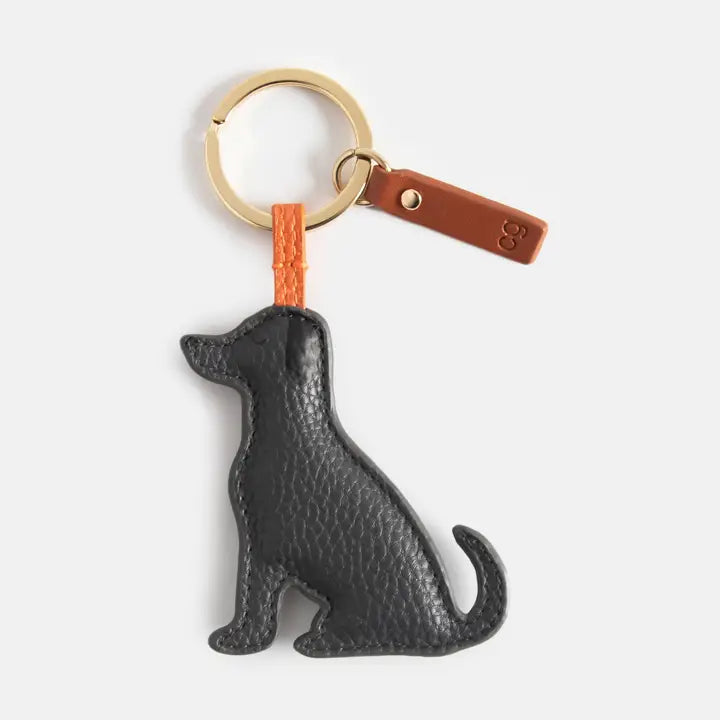 Porte-clés Labrador charbon - CAROLINE GARDNER
