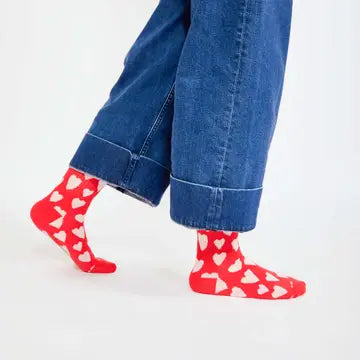 Chaussettes coeurs - THE FURRY FOLKS