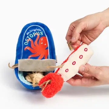 Jouet Poulpe en conserve - THE FURRYFOLKS