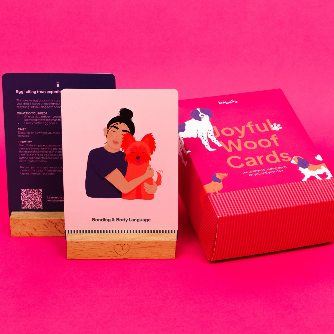 Joyful Woof Card Game - BABELLE FOR DOGS