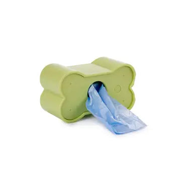 Distributeur de sacs en forme de biscuit beige - BALVI