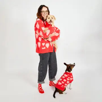 Chaussettes coeurs - THE FURRY FOLKS