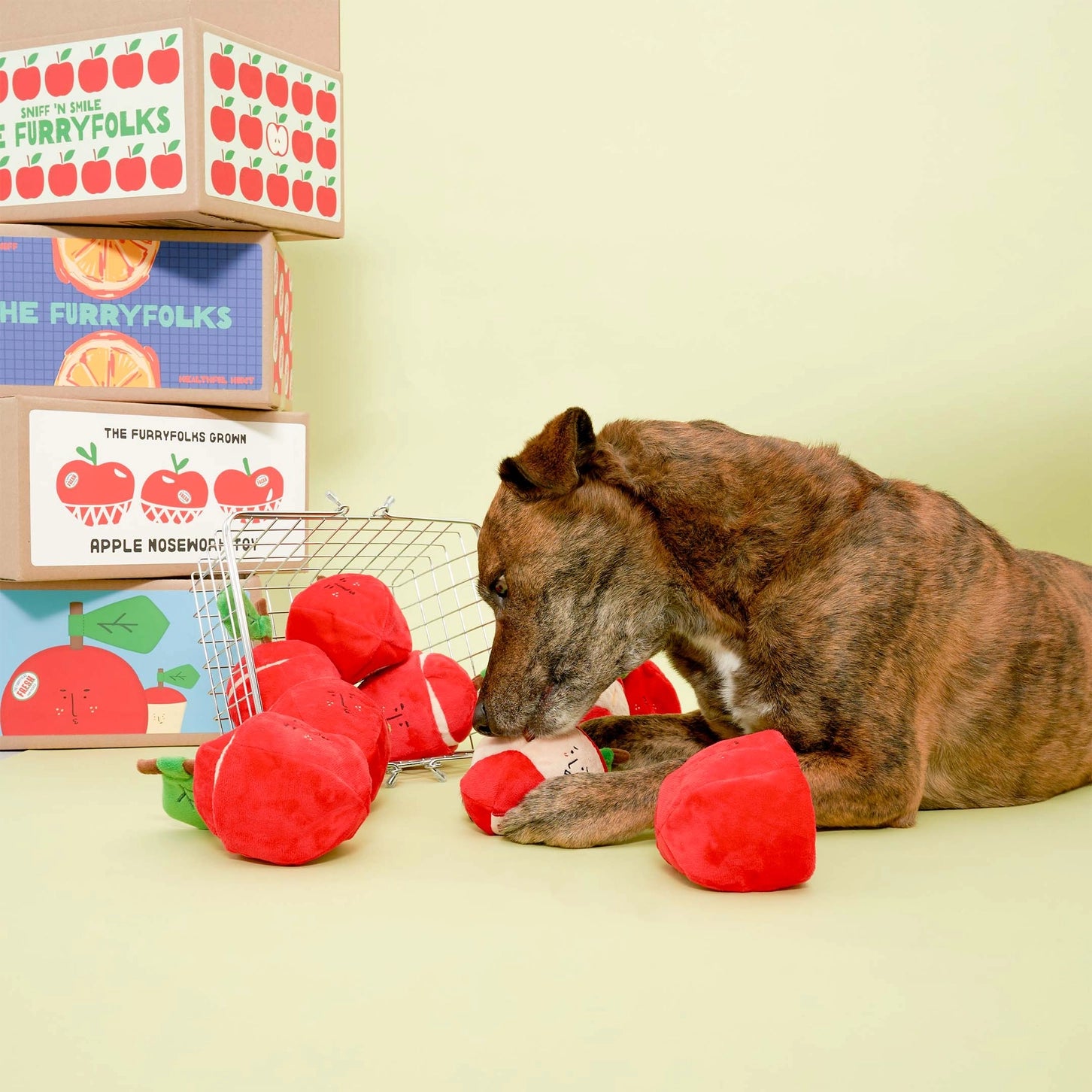 Jouet pomme - THE FURRY FOLKS