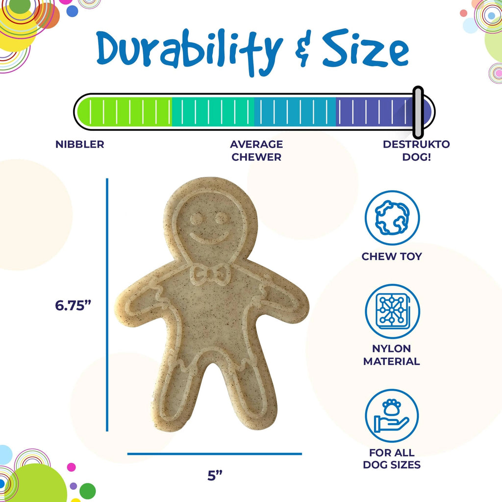 Jouet à mâcher Gingerbread Man - SODA PUP
