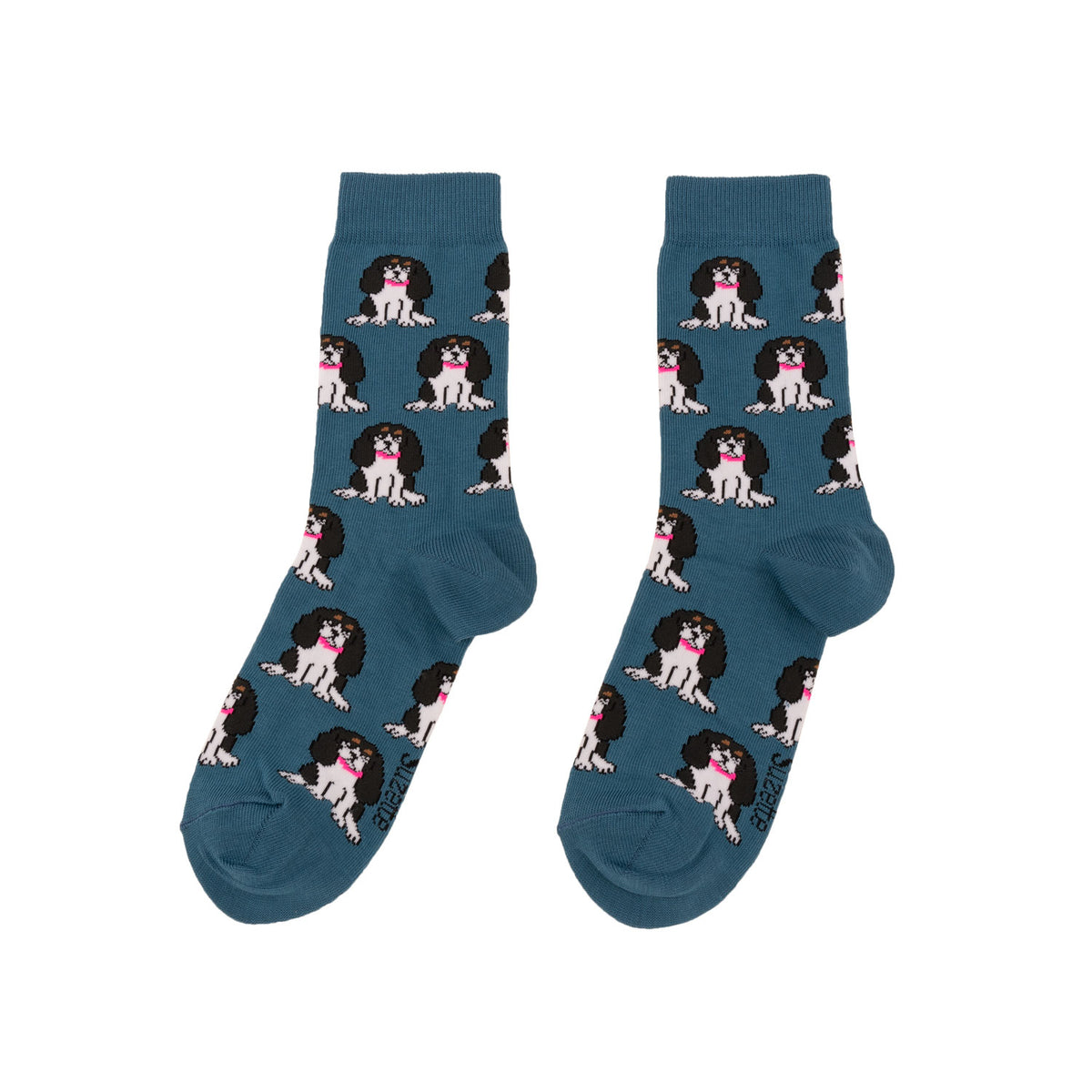 Chaussettes en coton Cavalier King Charles - COUCOU SUZETTE