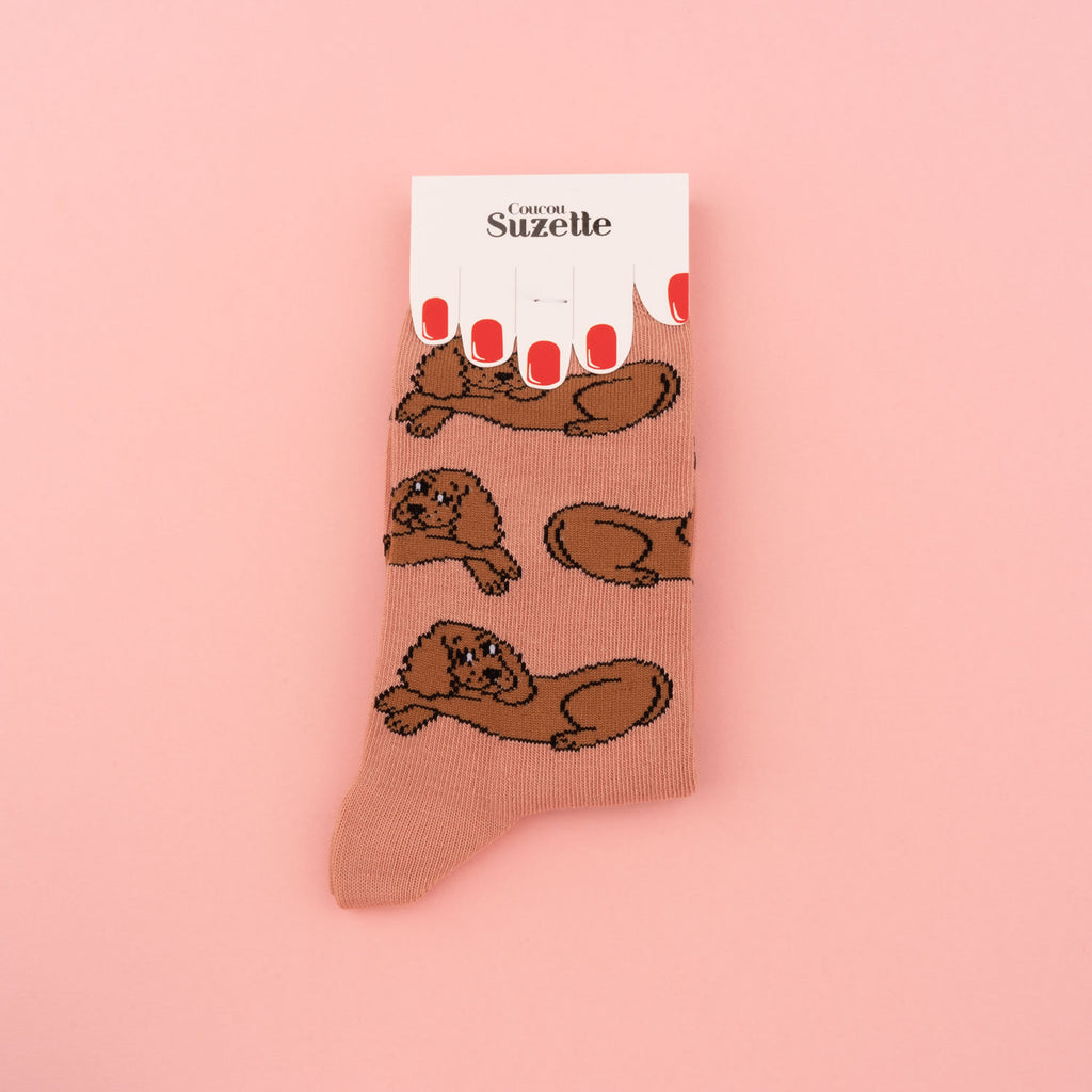 Chaussettes en coton Cocker - COUCOU SUZETTE
