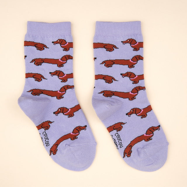 Children's Dachshund Socks 24/26 - COUCOU SUZETTE