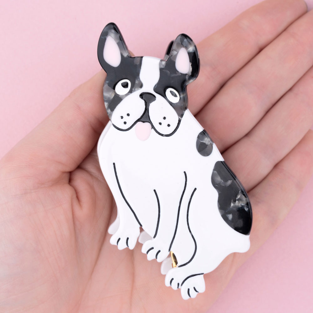 Pince à cheveux Bouledogue Français - COUCOU SUZETTE