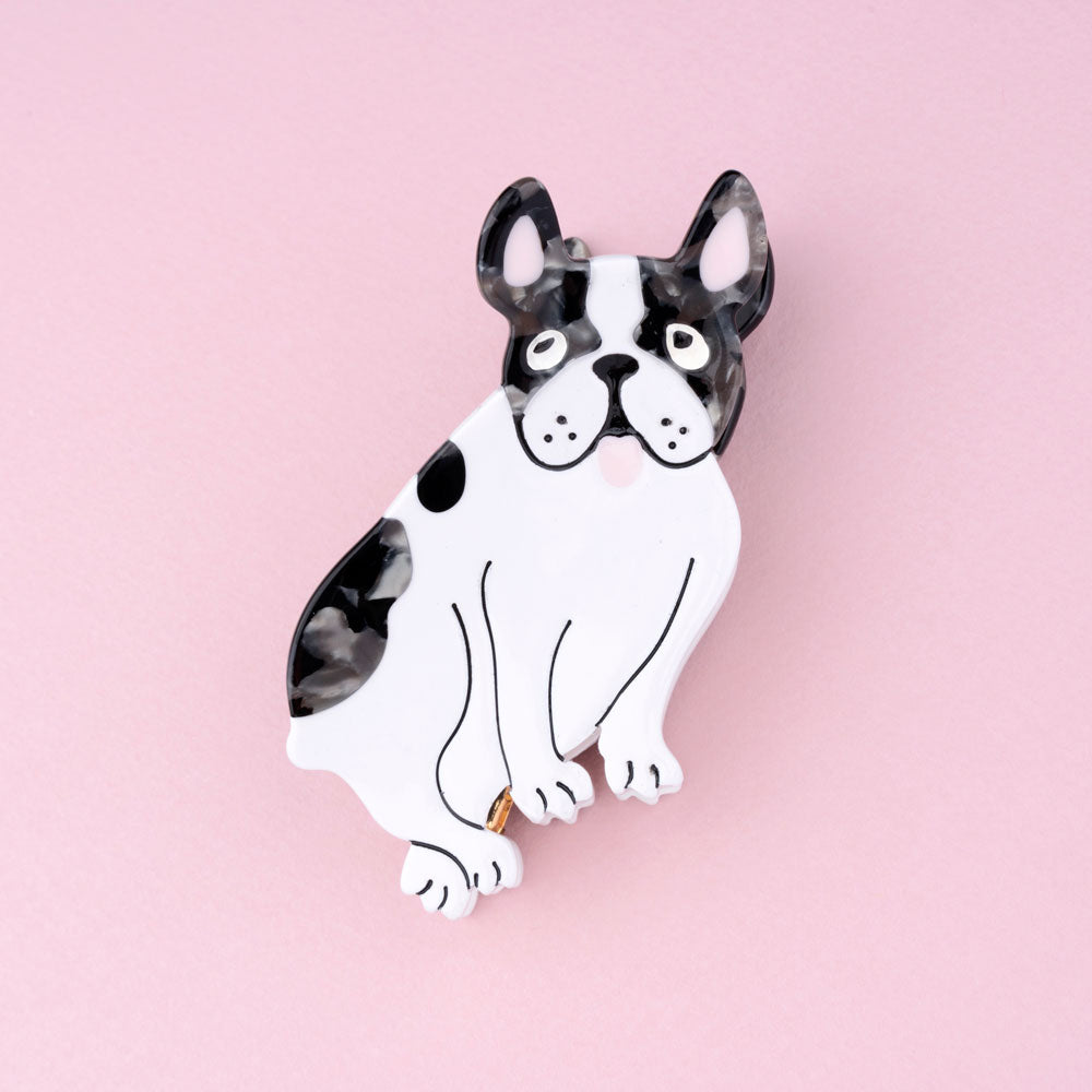 Pince à cheveux Bouledogue Français - COUCOU SUZETTE