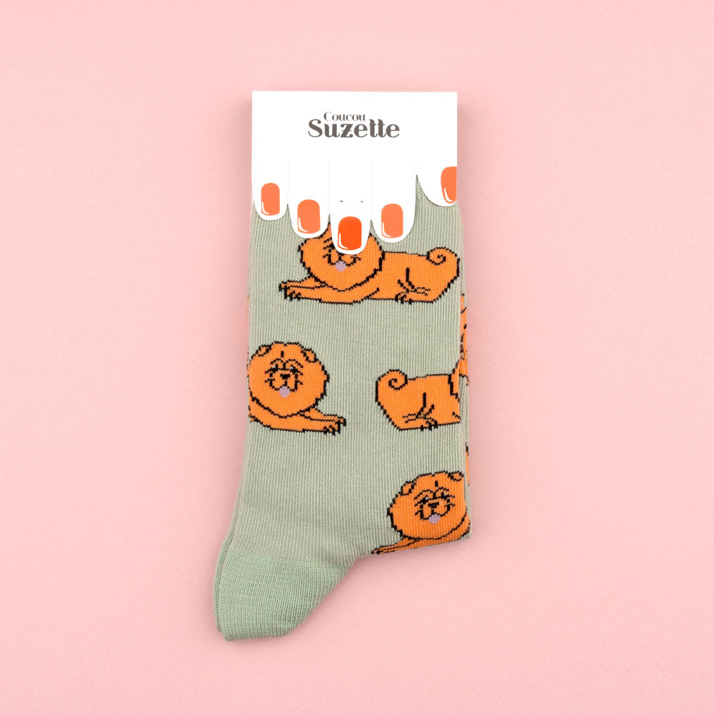 Chow Chow cotton socks - COUCOU SUZETTE