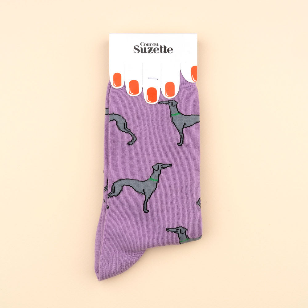 Chaussettes en coton lévrier - COUCOU SUZETTE